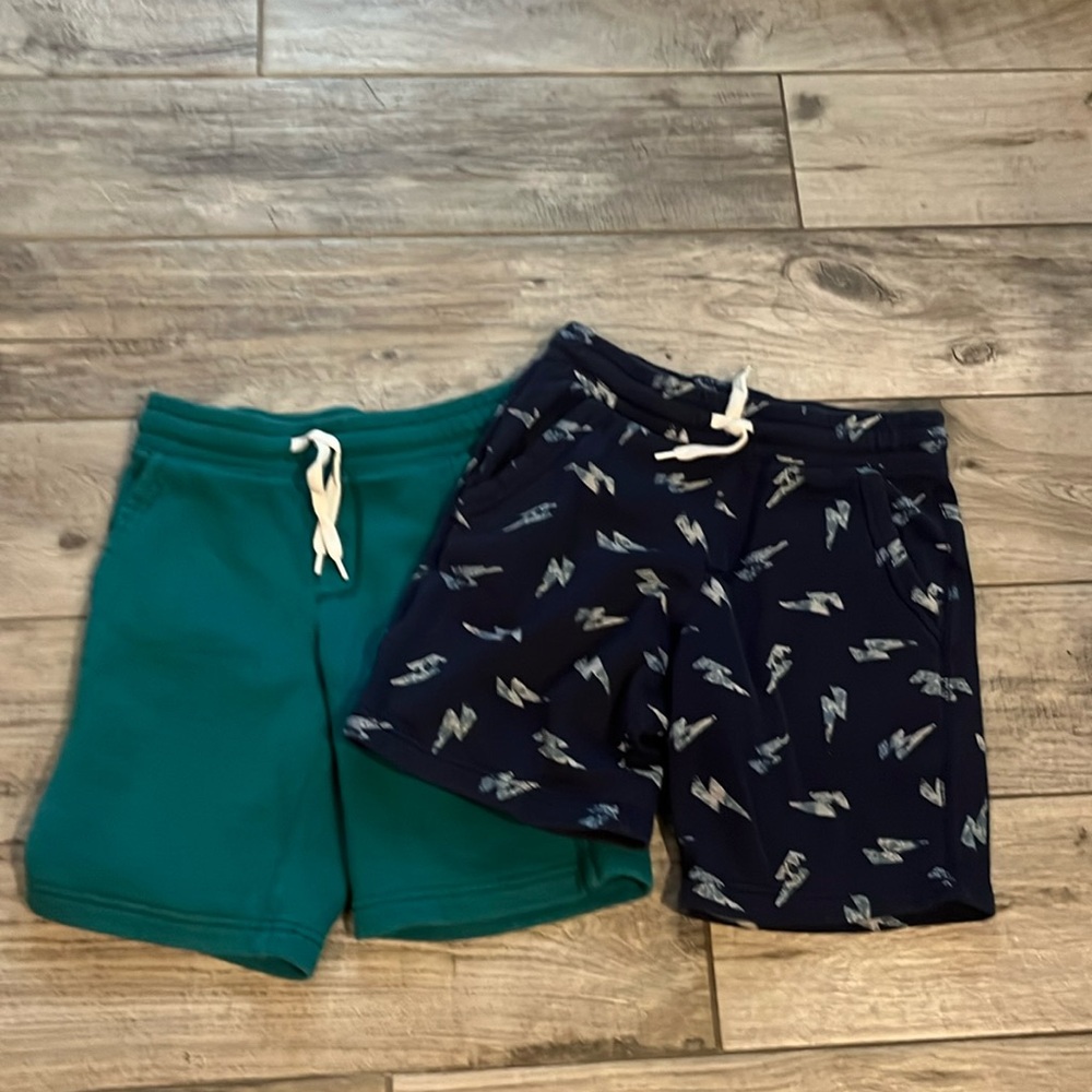 EUC bundle of Old Navy 2 French Terry shorts, sz 8-10